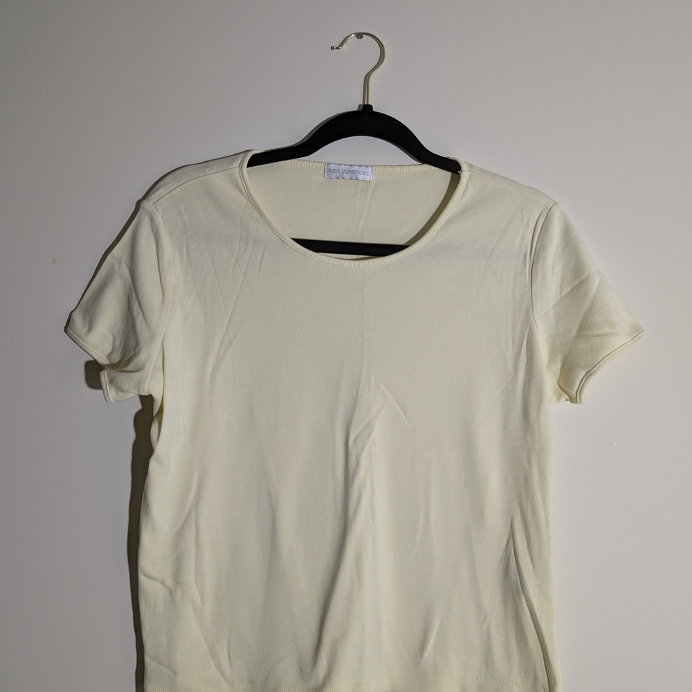 Butter Yellow Top